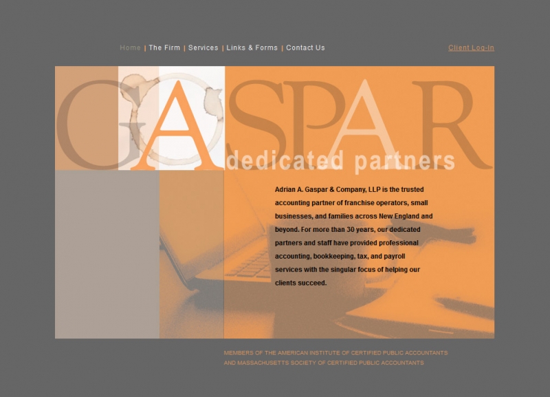 Adrian A. Gaspar Website
